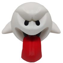 Fantasma Mario Boneco 3D Geek Enfeite 13 cm Objeto Decorativo