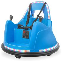 Carro Elétrico Infantil Bate Bate 12V com 2 Velocidades, Controle Remoto e APP, Luzes LED, Bluetooth e Giro de 360º p...