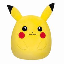 Pelúcia - Pokémon - Squishmallows - Pikachu - Amarelo - Sunny