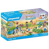 Playmobil - Horses Of Waterfall - Poneis - Torneio De Poneis - 71495 - Sunny