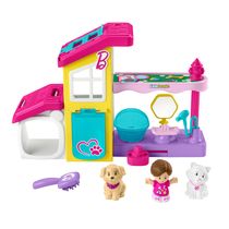 Playset - Barbie - Fisher-Price - Little People - Spa De Animais De Estimação