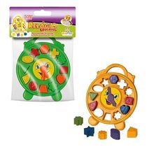 Brinquedo Educativo Didático Bebe Infantil Relógio Encaixar