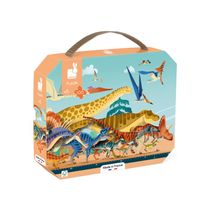 Maleta - Janod - Quebra-Cabeça Panorâmico - 100 Peças - Maped