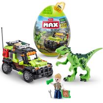 Blocos De Montar - Max-Dino - Adventure - 252 Peças- Candide