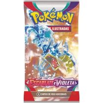 BOOSTER UNITÁRIO POKEMON - ESCARLATE E VIOLETA (SORTIDO) - COPAG