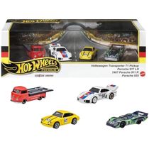 Set 4 Hot Wheels - Porsche Rennsport German Race - HRT54