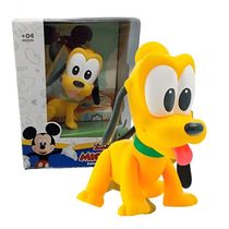 Boneco De Vinil Mickey E Amigos - Pluto 12cm Lider