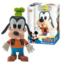 Boneco De Vinil Mickey E Amigos - Pateta 12cm Lider