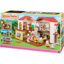 Sylvanian Families Casa Telhado Vermelho Sótão Secreto - Epoch 5708P