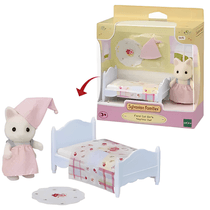 Sylvanian Families Conjunto Cama Menina Gato Primavera - Epoch 5681P