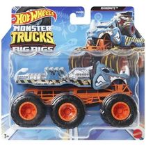 Hot Wheels Monster TRUCKS Caminhoes Reboque Rhinomite Mattel HWN86