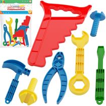 Ferramentas Kit Brinquedo Educativo Martelo Chave Parafusos