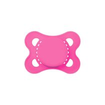 Chupeta Bico de Silicone Original Garden 0-6 Meses Rosa MAM