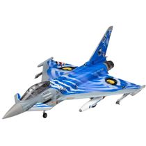 Kit Plástico Avião Eurofighter Typhoon Bavarian Tiger 2021 1/72 Revell 63818