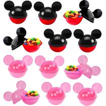 Kit 36 Mini Pote Orelha Mickey Minnie Doces Lembrança Festa