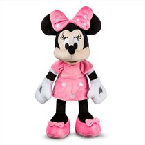 Pelucia - Minnie - C luz e Som - Vestido Rosa - Multikids