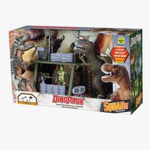 Playset - Forte Militar - Dinossauro - Dino Park - Samba Toys