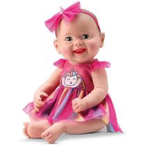 Boneca Bebê - New Born - Unique Collection - Arco Iris - Divertoys