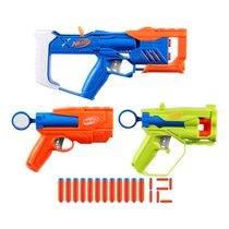 Conjunto De Lança Dardos - Nerf - N Series Triple Action - 12 Dardos - Hasbro