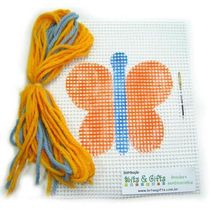 Kit p/ Aprender a Bordar - Borboleta - Kits for Kids