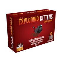 Jogo De Cartas - Exploding Kittens - De 2 a 5 Jogadores - Galápagos