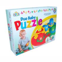 Quebra Cabeça Didático Duo Baby Puzzle - Calesita