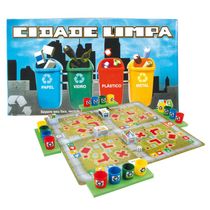 Jogo de Tabuleiro Cidade Limpa - NIG