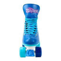 Patins - Retrô - 4 Rodas - Stitch  - Disney - Azul - Bbr Toys