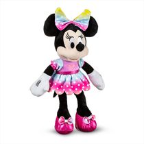 Pelucia - Minnie - Rainbow - Com Luz e Som - Multikids