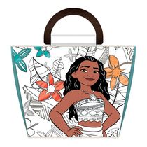 Kit Artesanato - Bolsa Para Colorir - Moana - Disney - Toyng