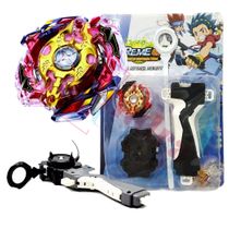 Kit Beyblade Burst Com Lançador Promoção Barato Resistente