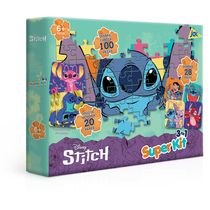 Kit De Jogos - Stitch - Super Kit 3 em1 - Toyster