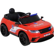 Carrinho Elétrico de Polícia Drift 12V Vermelho Bel