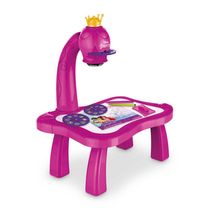 Mesa Projetora - Disney - Princesas - Rosa - Multikids