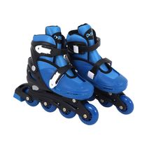 Patins Inline Radical Ajustável Azul Bel