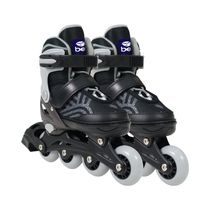 Patins Inline Flexx 3.0 Ajustável Prata Bel