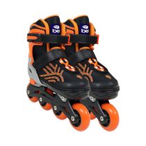 Patins Inline Flexx 3.0 Ajustável Laranja (29-32) Bel