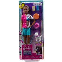 Barbie Family Skipper FIRST JOBS DOG Walker Mattel HKD77