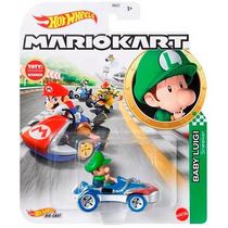 Hot Wheels Mario KART BABY Luigi Mattel GBG25