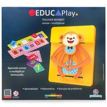 Jogo Educativo Macaco Matematico Polibrinq PB524