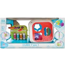 Brinquedo Educativo para Bebe Cubo 7 em 1 BABY Polibrinq