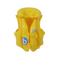 Colete Infantil Inflável Swim Safe ABC Amarelo Bel