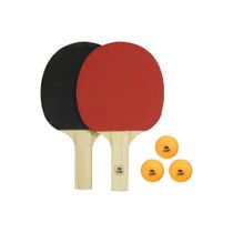 Kit Ping-Pong 2 Raquetes + 3 Bolinhas Bel