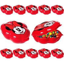 Kit 30 Porta Mix Pote de Doces Decoração de Aniversário Minnie Vermelho