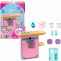 Boneca Barbie Móveis e Acessórios Cozinha 3+ Mattel