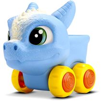 Veículo Baby Dino Caminhão Dragão Carrinho de Vinil Premium Roda Livre Bambola