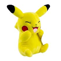 Pelucia Pikachu 22cm Com A Boca Aberta Pokemon Sunny