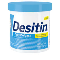 Pomada DESITIN Daily Defense Cream Pote econômico 454g Prev.