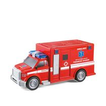 CMini Veiculo - City Rescue - Ambulância - Vermelho - Cardoso