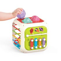 Cubo de Atividades 7 em 1 Formas Educativo Xilofone Zoop Toys